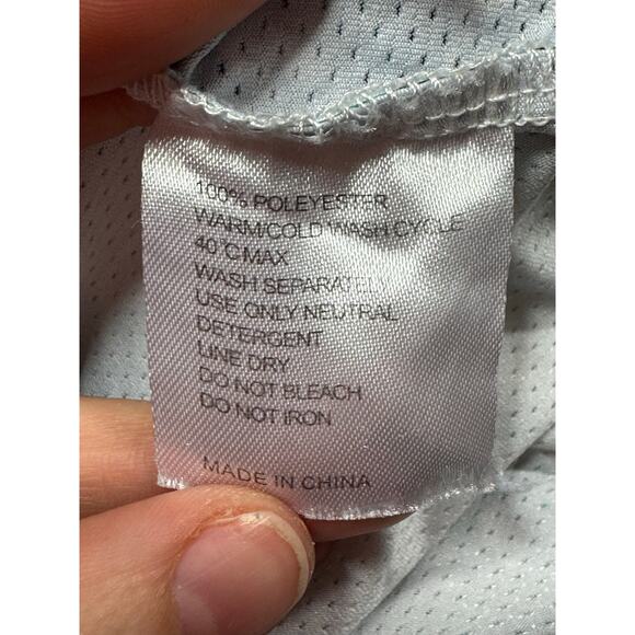 Out of Bounds Men's Short Sleeve White Floral Print Golf Polo Shirt - Size S - Picture 6 of 6